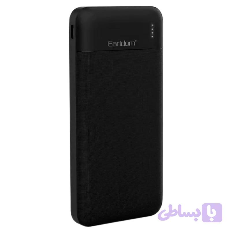 پاور بانک فست شارژ ارلدام ده هزار مدل ET-PB49 | ظرفیت 10000 میلی‌آمپر — تصویر 1