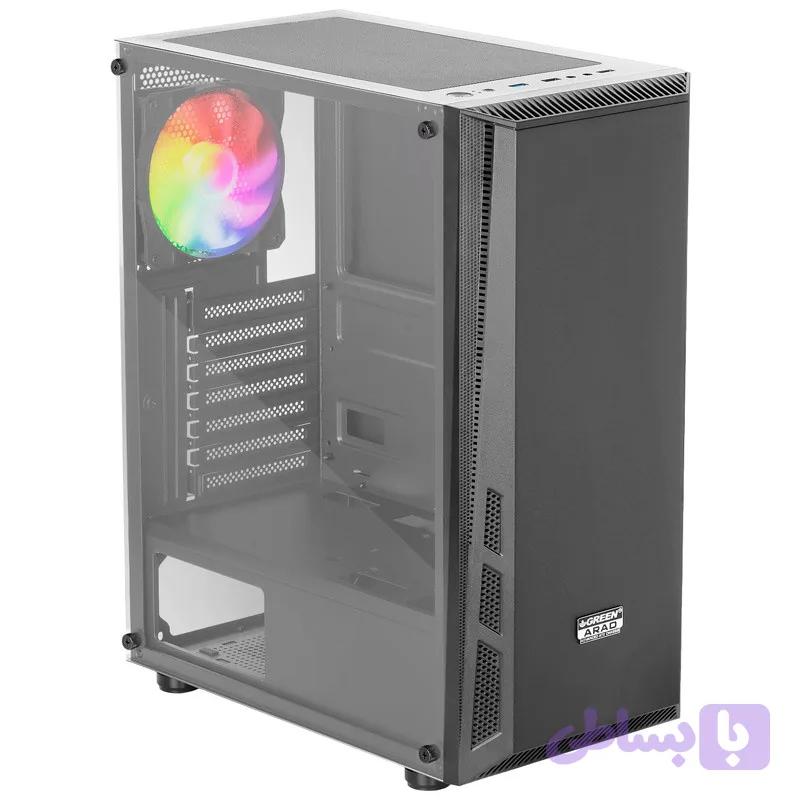 کیس گیمینگ i3 نسل 12 با RX580 8GB، رم 16GB و SSD M2 | قابل ارتقا تا نسل 14 اینتل — تصویر 1