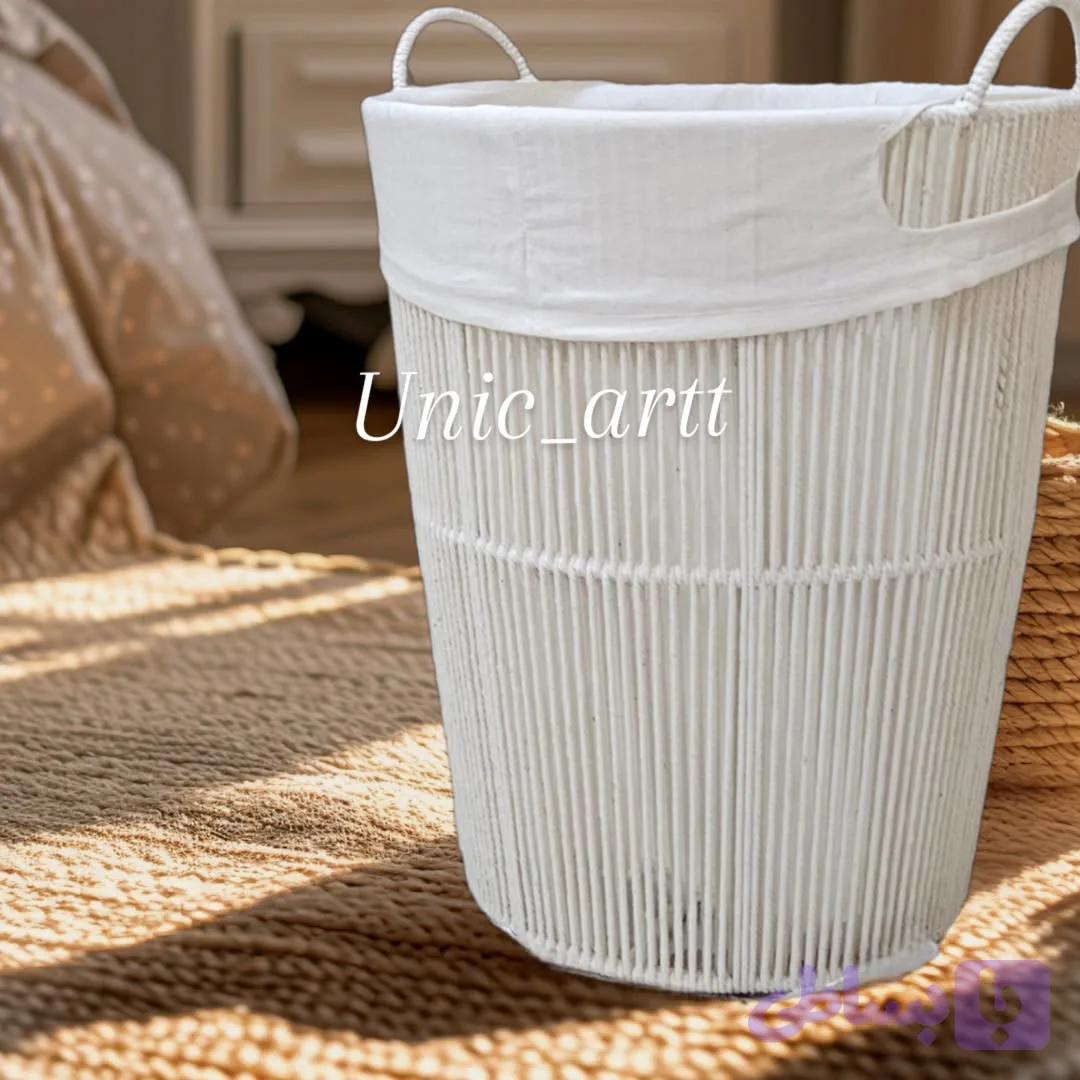 سطل لاندری مکرومه