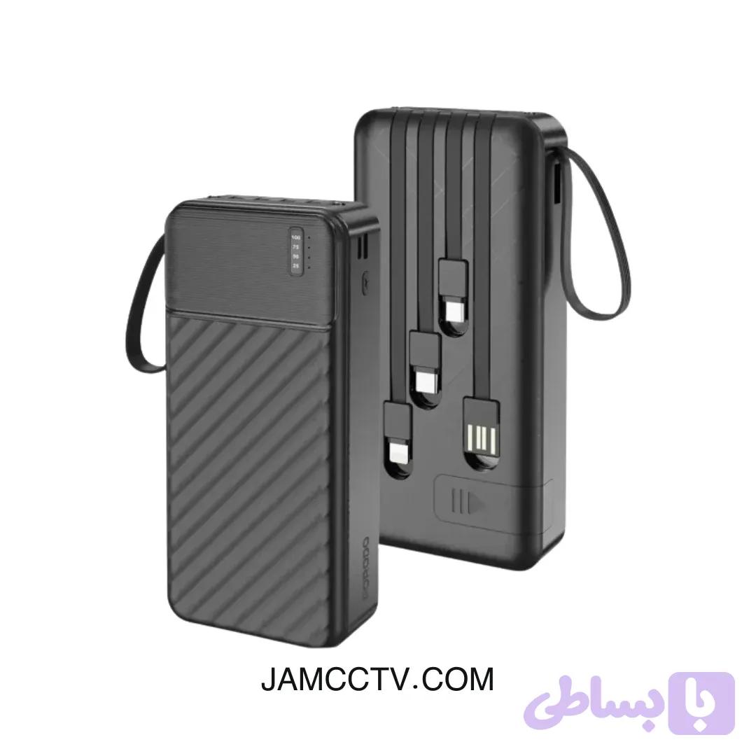 پاوربانک پرودو Piano مدل PDPBJ34BK ظرفیت 20000 میلی‌آمپرساعت | توان 10.5 وات — تصویر 1