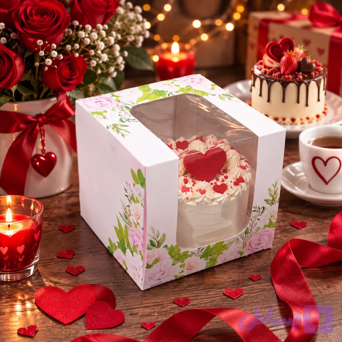جعبه کاپ کیک 16پک50عددی