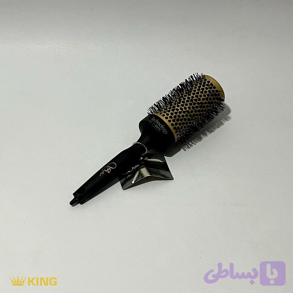 برس گرد سرامیکی SUFIX سایز 53 مدل Nano Ceramic + Ionic — تصویر 1