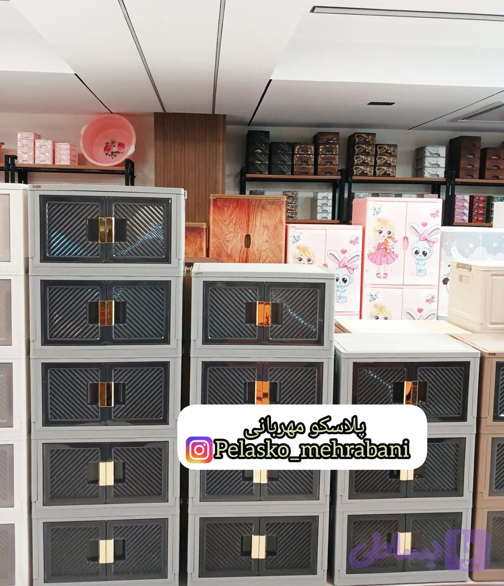 کابینت تاشو پلاستیکی
