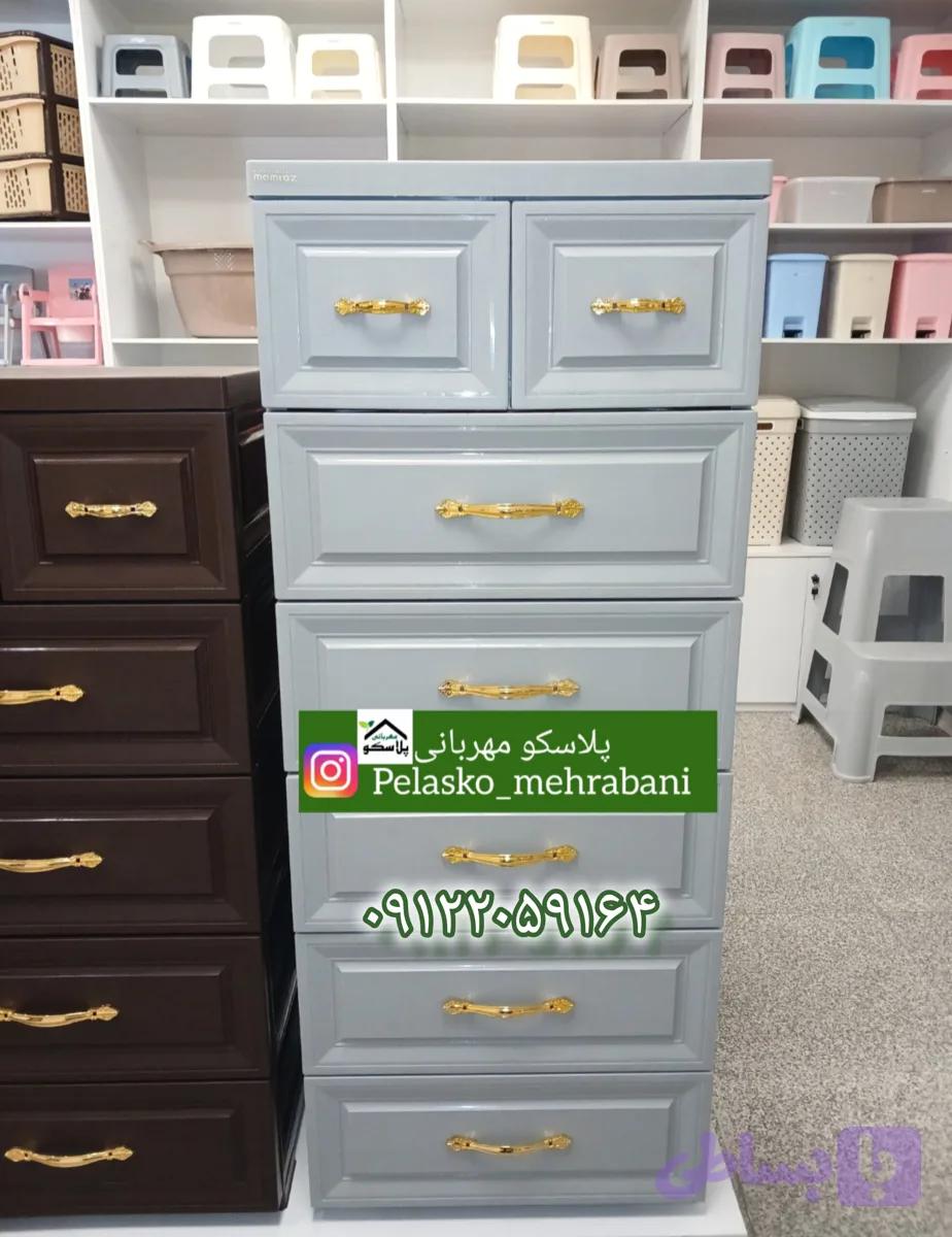 دراور ۶ طبقه رنگ طوسی / s6