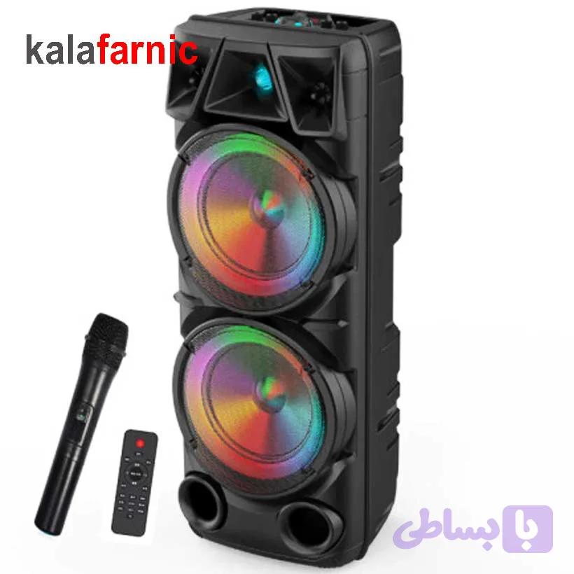 اسپیکر چمدانی (دوساب ۸ اینچی) ZQS/زد.کیو.اس مدل ZQS8210 — تصویر 1