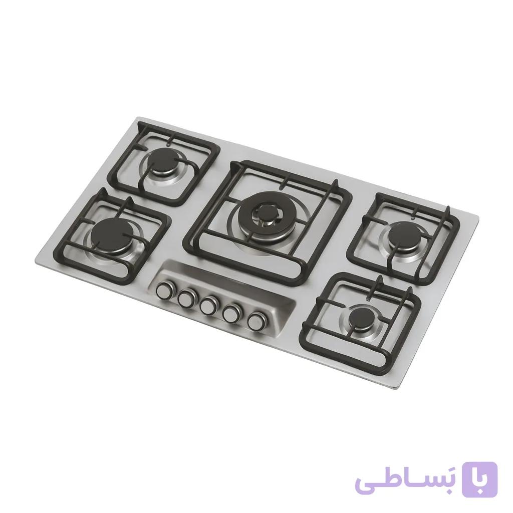 اجاق گاز استیل نگین الماس مدل GA15