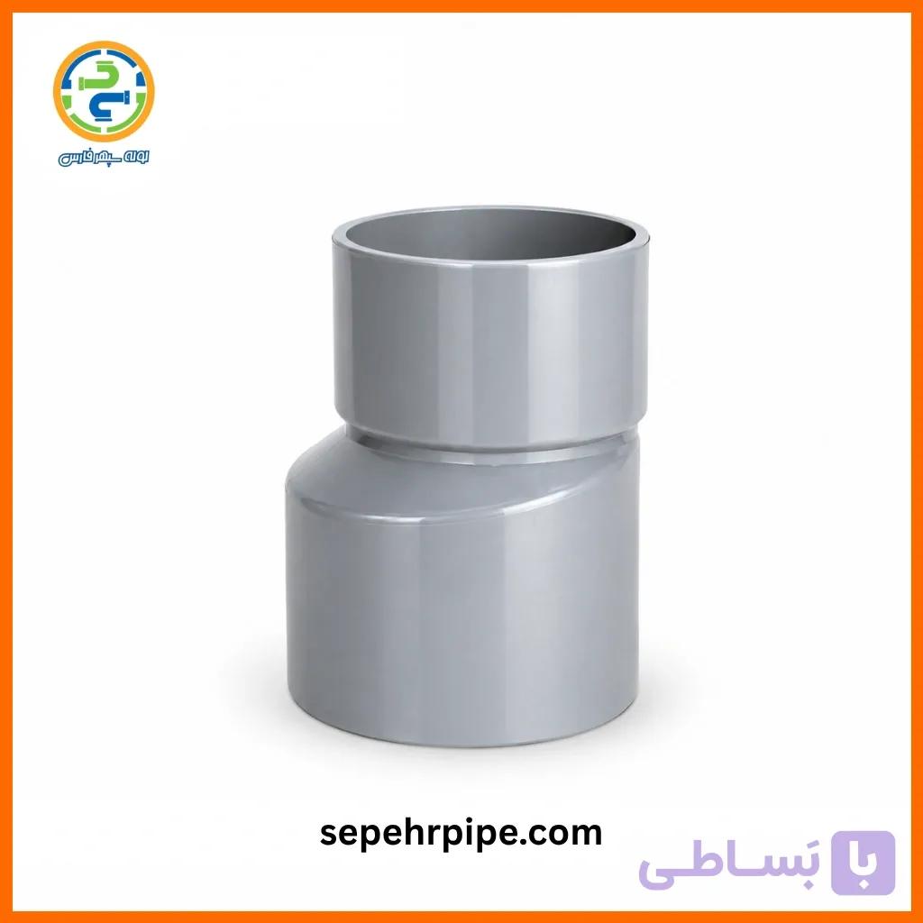 تبدیل پلیکا U-PVC سایز 125*110 پلیمن — تصویر 1