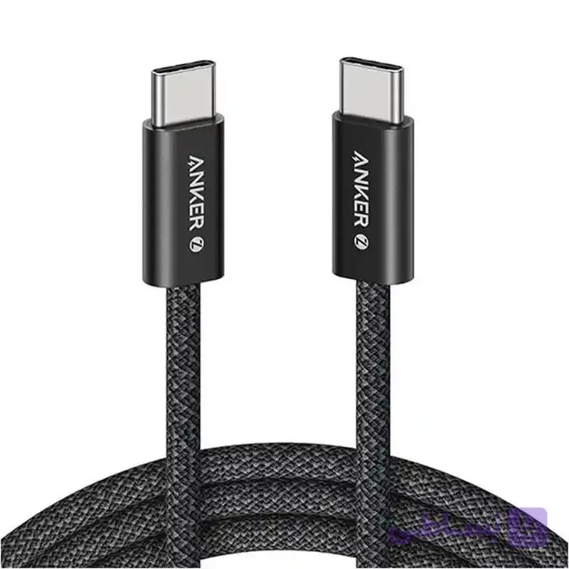کابل تبدیل USB-C به USB-C انکر مدل Zolo A8060 طول 0.9 متر
