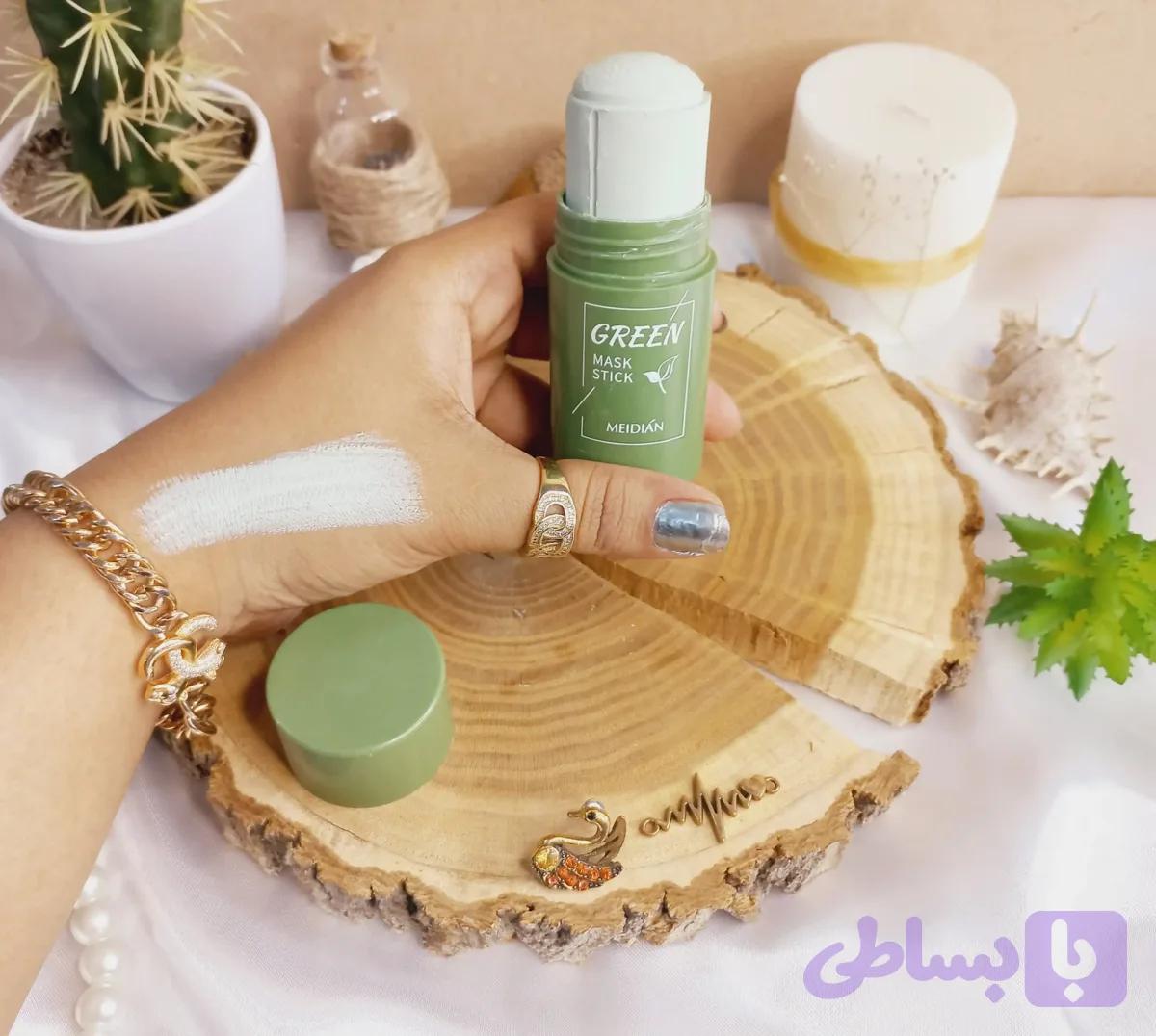 ماسک برگ چای سبز استیکی میدیان اصل