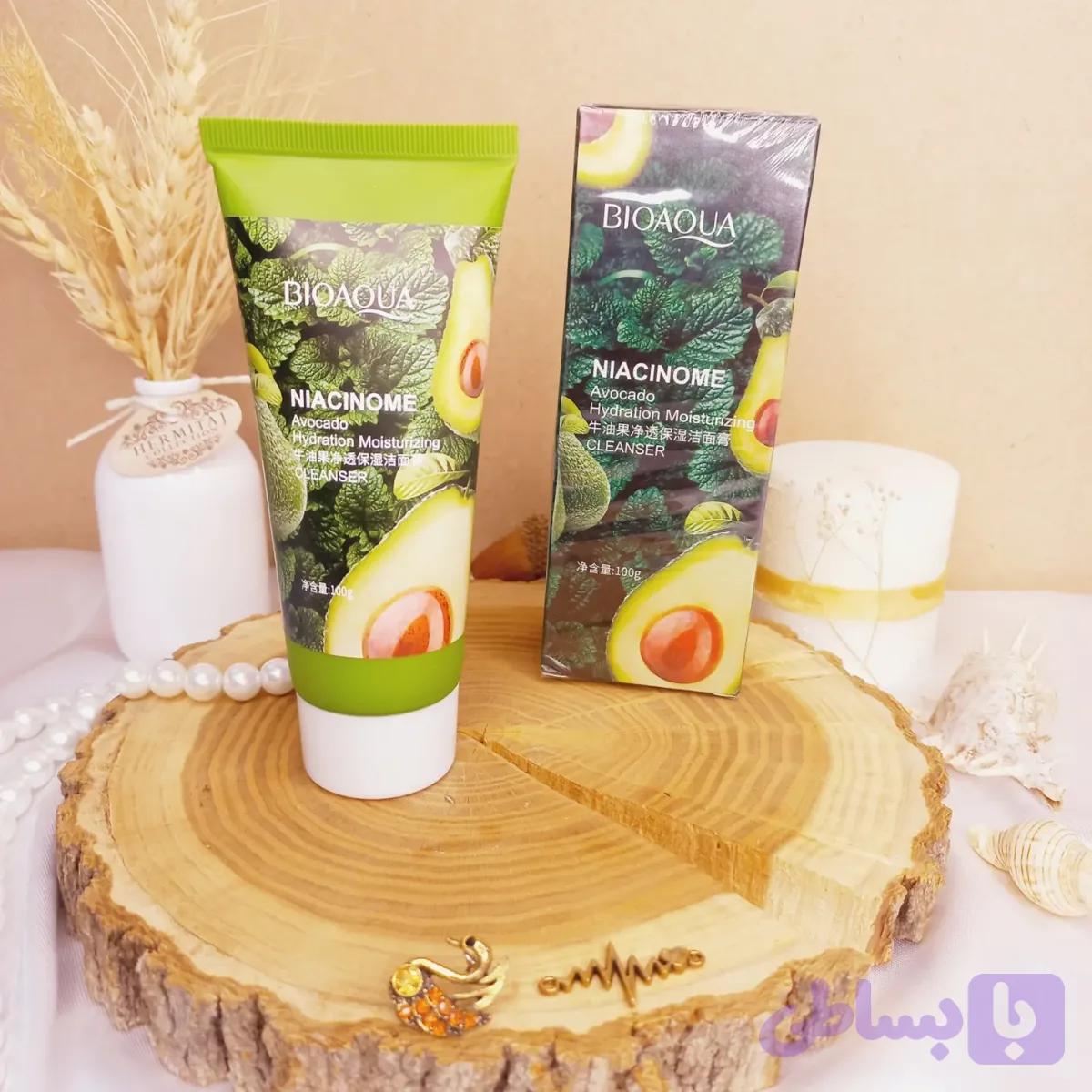فوم شستشو صورت آووکادو بیوآکوا BIOAQUA کد BQY45480 | پخش عمده