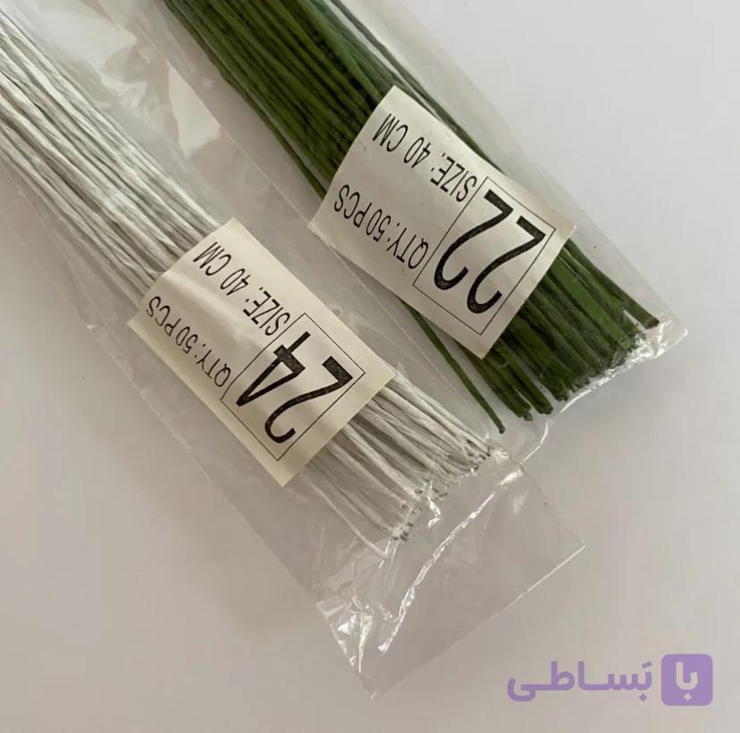 سیم گلسازی روکش دار ۵۰ عددی