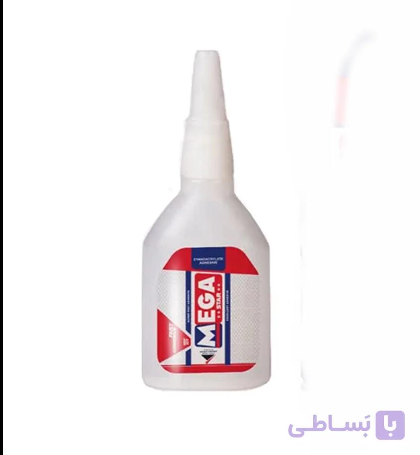 چسب تکی 123 ژل اضافه MDF مگا استار بزرگ حجم 100 میلی‌لیتر