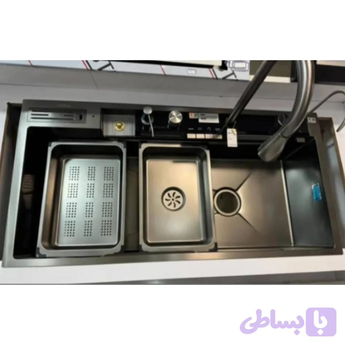 سینک ۵ کلیده 50*90 هایشین