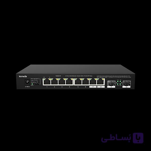 سوئیچ غیرمدیریتی 8 پورت تندا مدل TEM2010F — تصویر 1