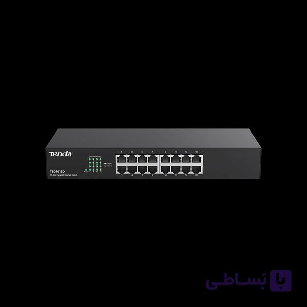 سوئیچ غیرمدیریتی 16 پورت تندا مدل TEG1016D v8.0 — تصویر 1