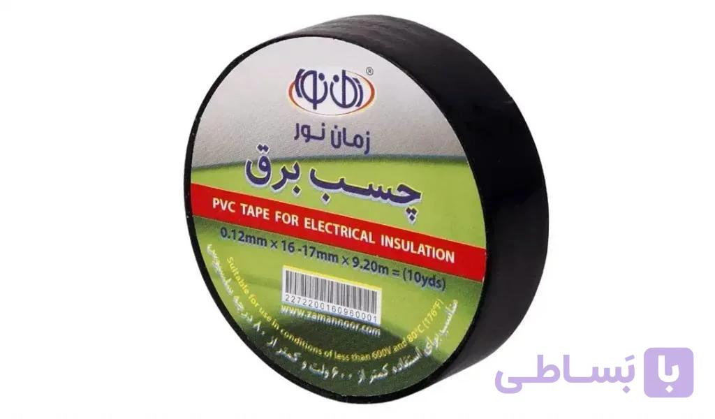 نوار چسب مشکی زمان نور