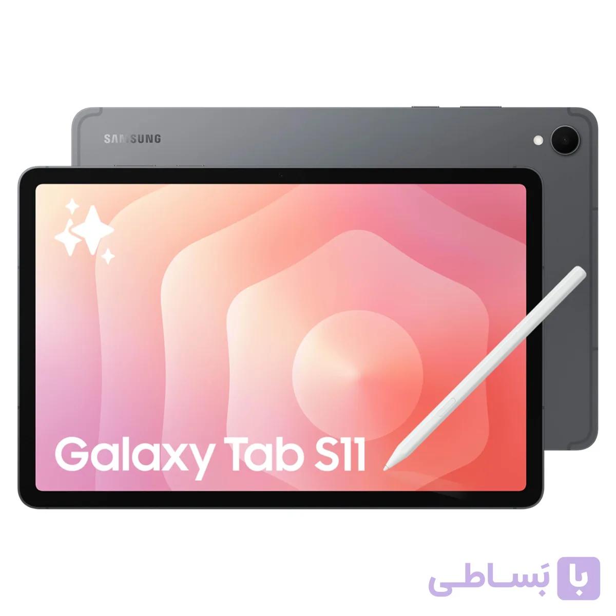 تبلت سامسونگ مدل (X736) Galaxy Tab S11 5G حافظه 128 و رم 12 گیگابایت