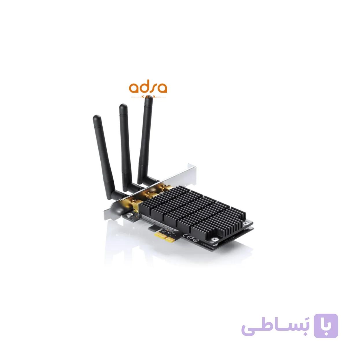 کارت شبکه گیگابیتی سه آنتن TP LINK PCI AC1900 — تصویر 1