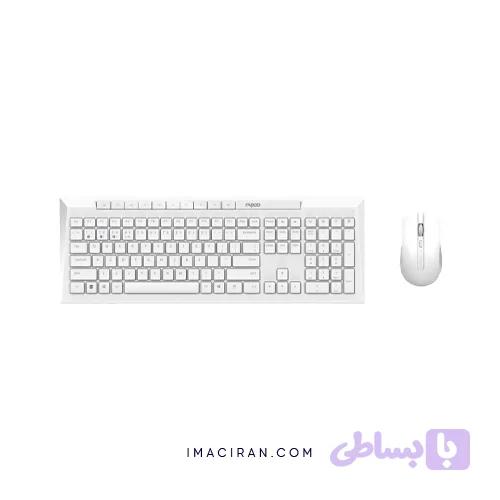 کیبورد و ماوس بی سیم رپو مدل Rapoo 8210M — تصویر 1