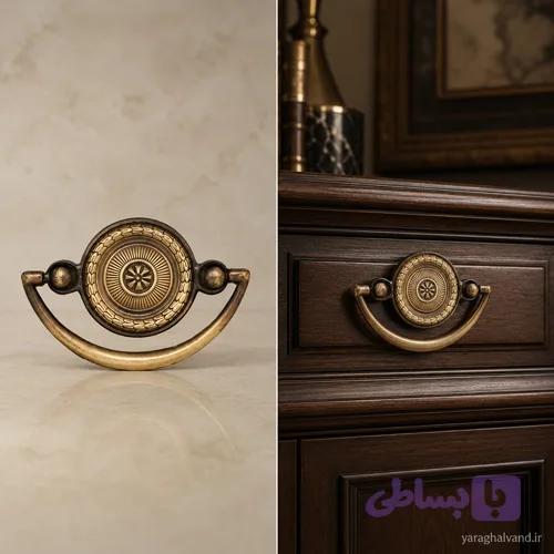 دستگیره دوپیچ مدل ورساچ کوچک کد p250 — تصویر 1