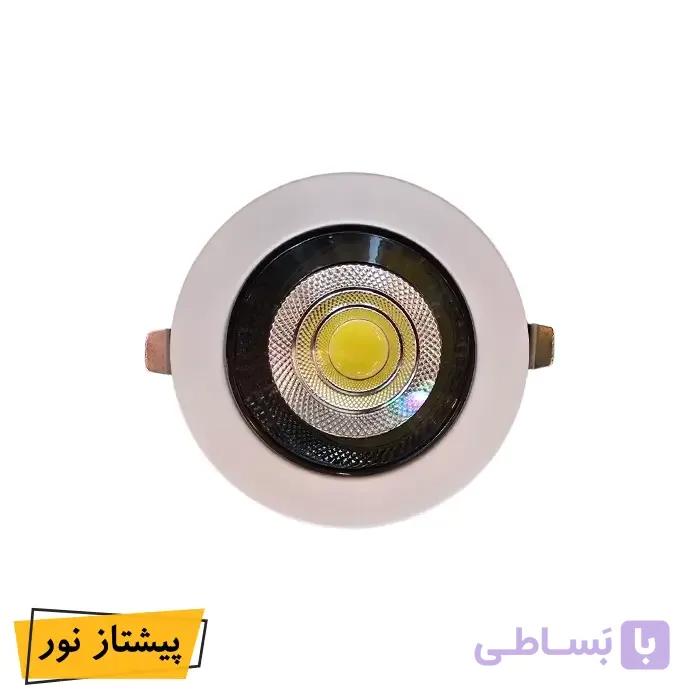 چراغ COB توکار 30 وات متالایت ویسنا — تصویر 1