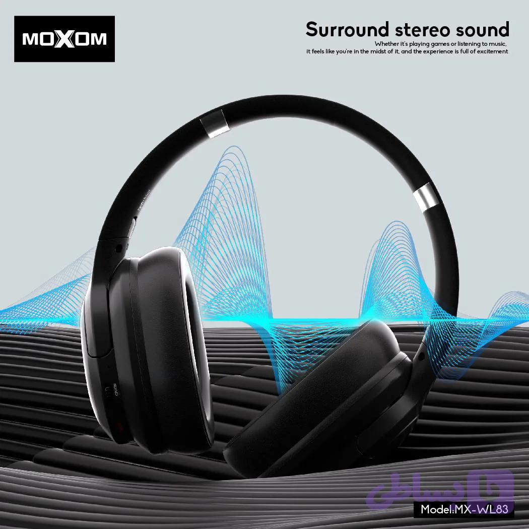 هدست بلوتوث MOXOM WL83