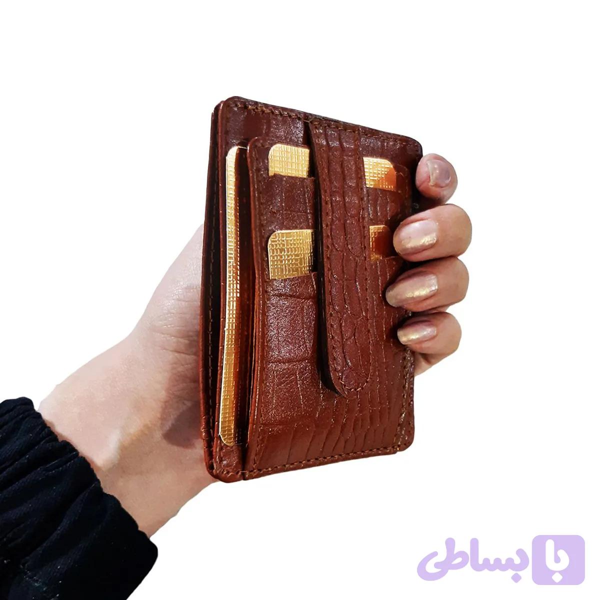 کیف جاکارتی چرم طبیعی زنانه