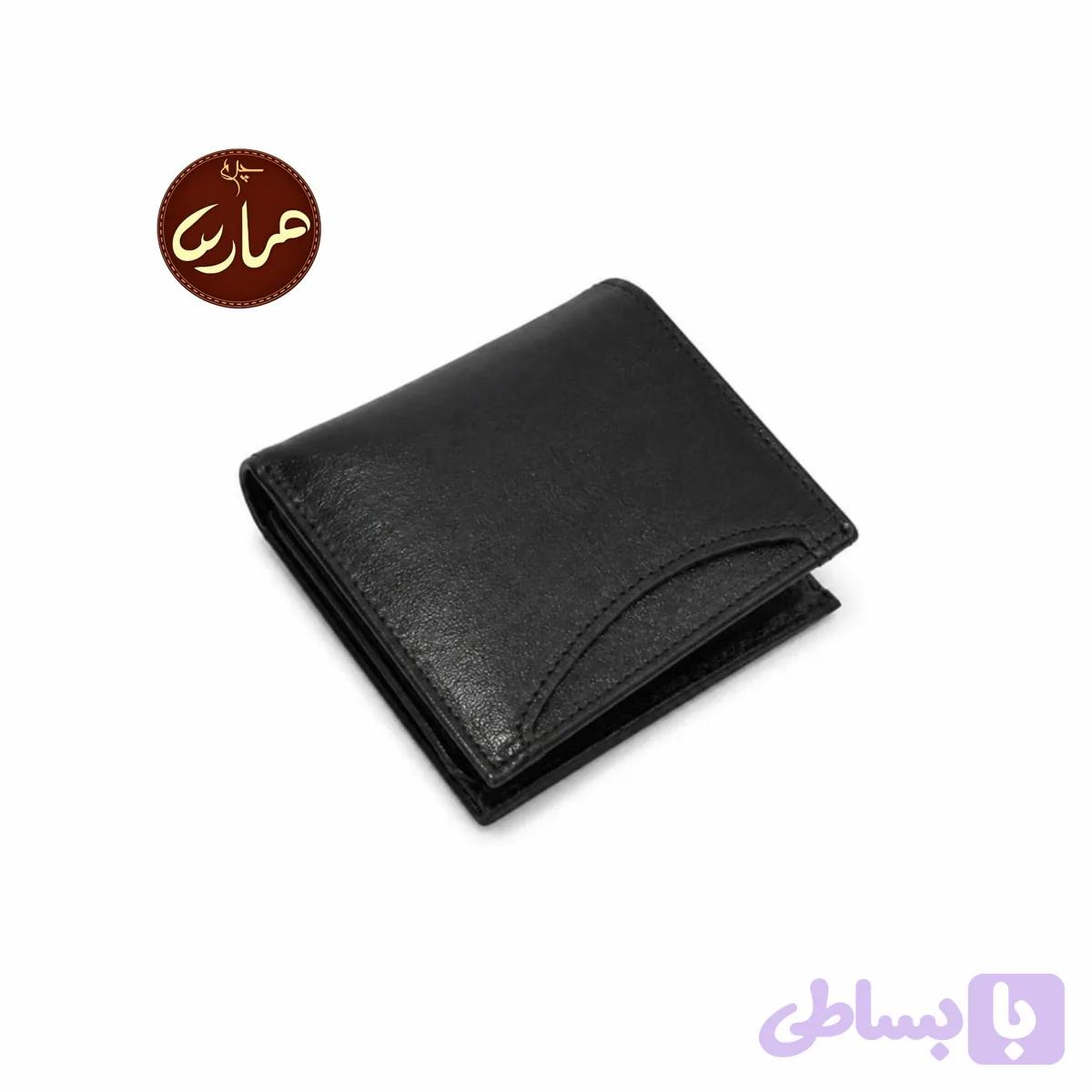کیف پول چرم طبیعی میلاد