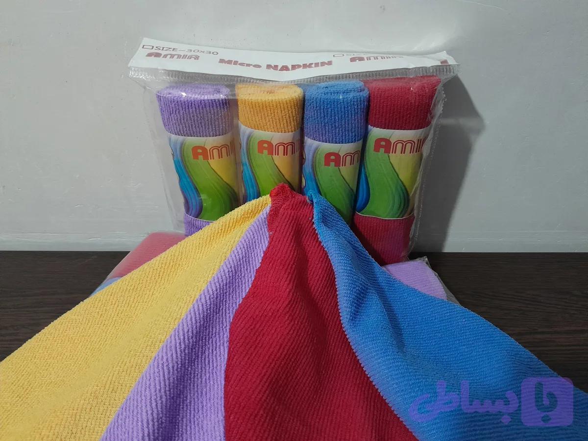 دستمال آشپزخانه ۴ عددی