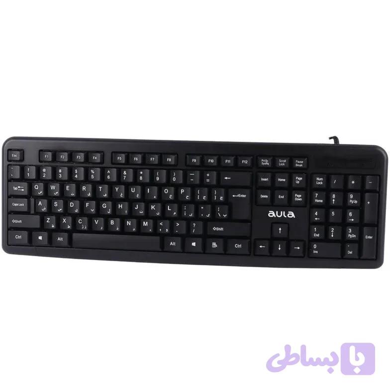 کیبورد AULA AK209؛ نرم و راحت برای کار و تایپ — تصویر 1