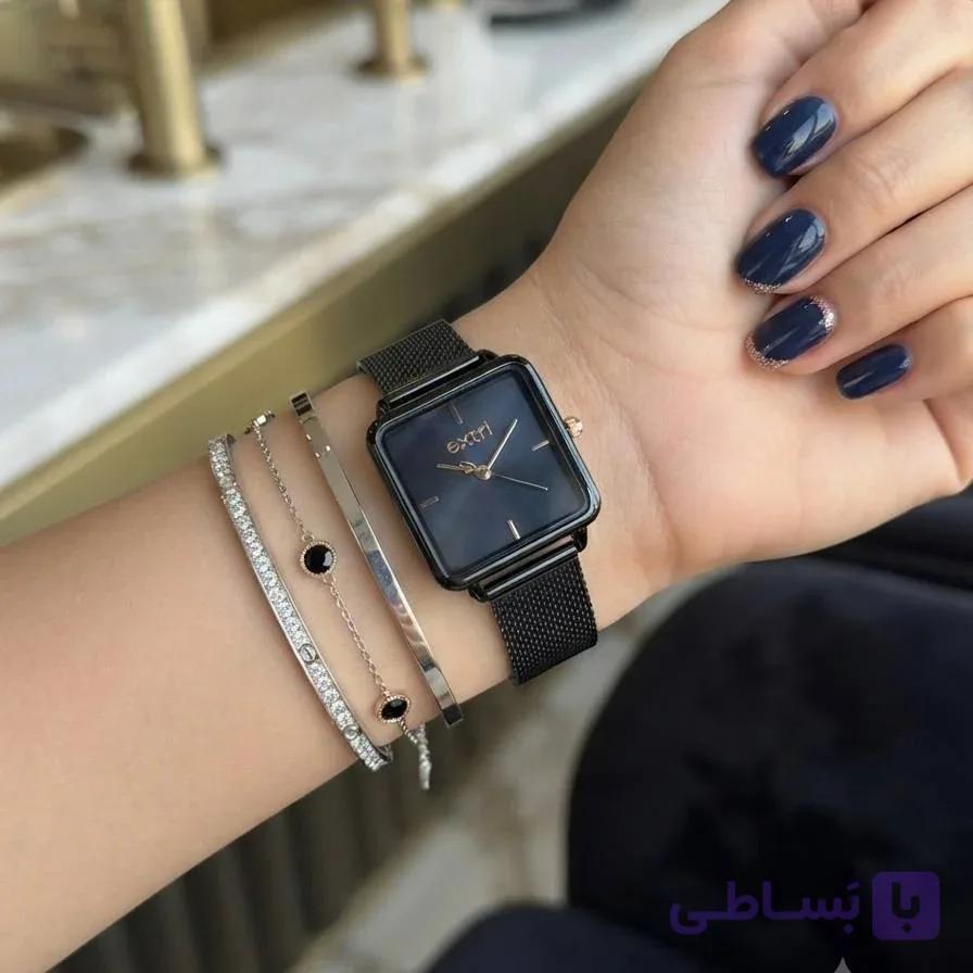 ساعت اکستری 1053c بند استیل اصل — تصویر 1