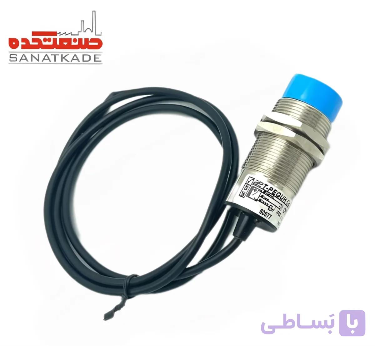سنسور مجاورتی القایی تبریز پژوه Inductive Proximity Switch MFR:Tabriz Peguh TYPE:IPS-415-P-30
