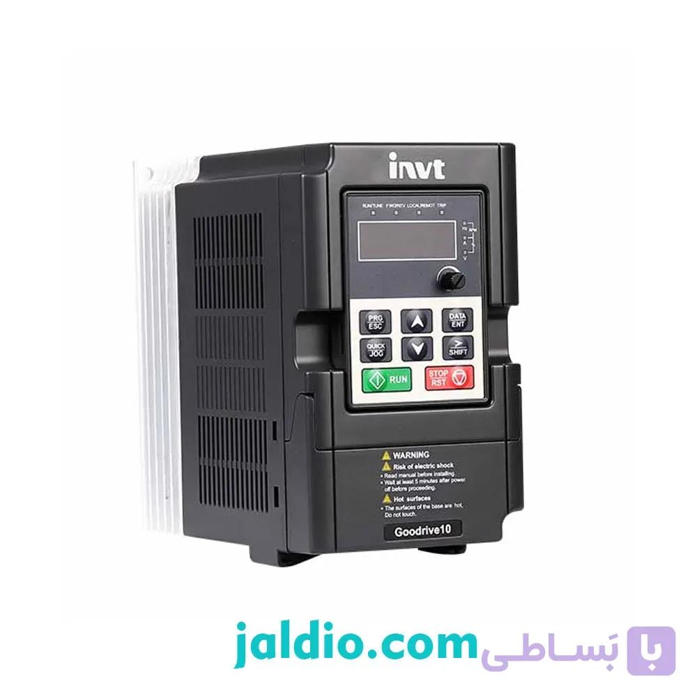 اینورتر تکفاز اینوت INVT GD10 توان 0.4 کیلووات کد GD10-0R4G-S2-B — تصویر 1