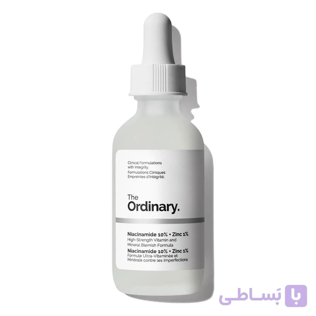 سرم نیاسینامید اوردینری 10% + زینک 1% حجم 30 میل — تصویر 1