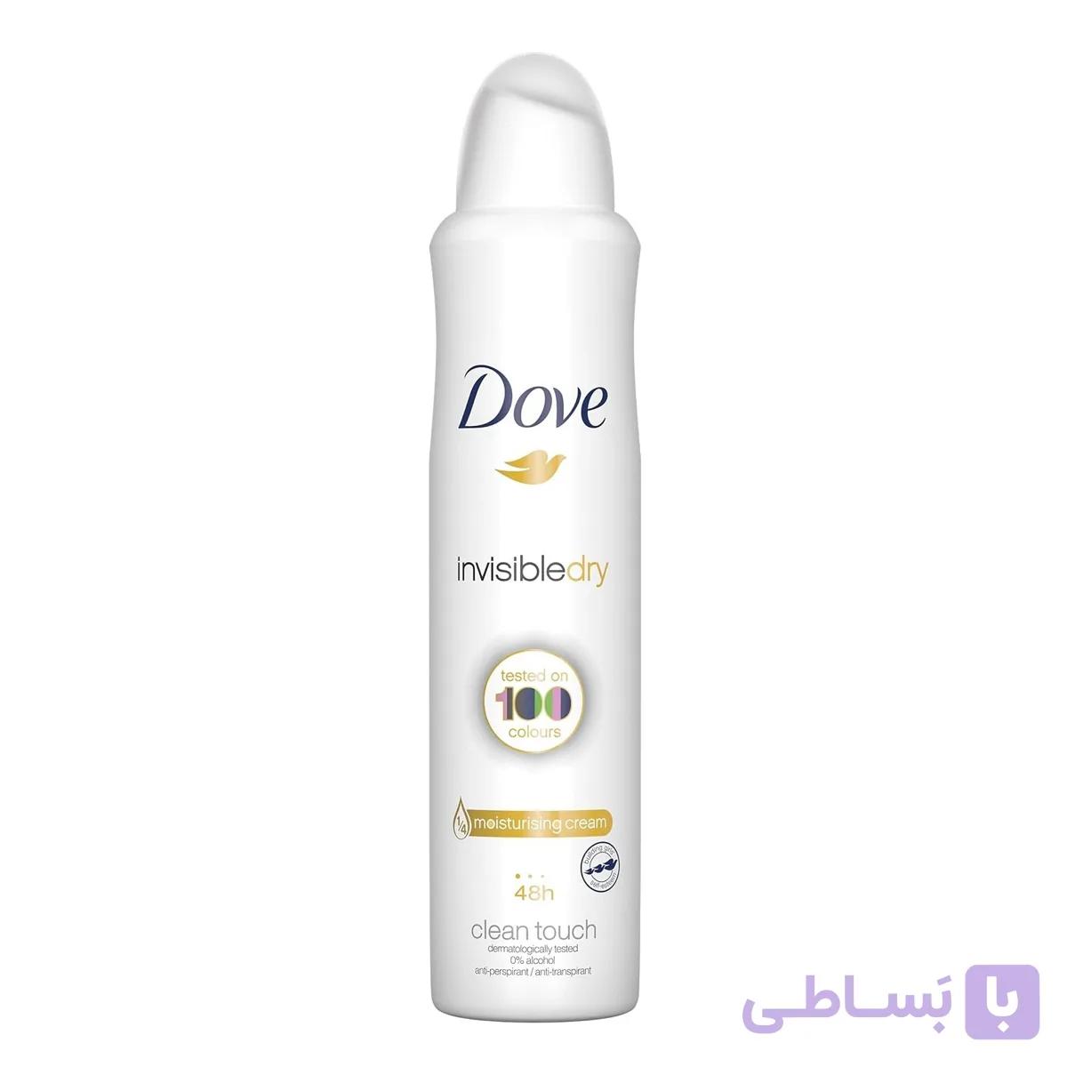اسپری بدن داو با رایحه 100 مدل Fresh & Energizing