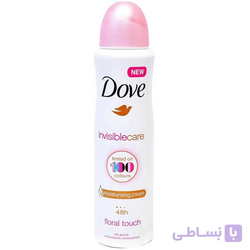 اسپری بدن داو با رایحه 100 صورتی مدل Fresh & Fruity