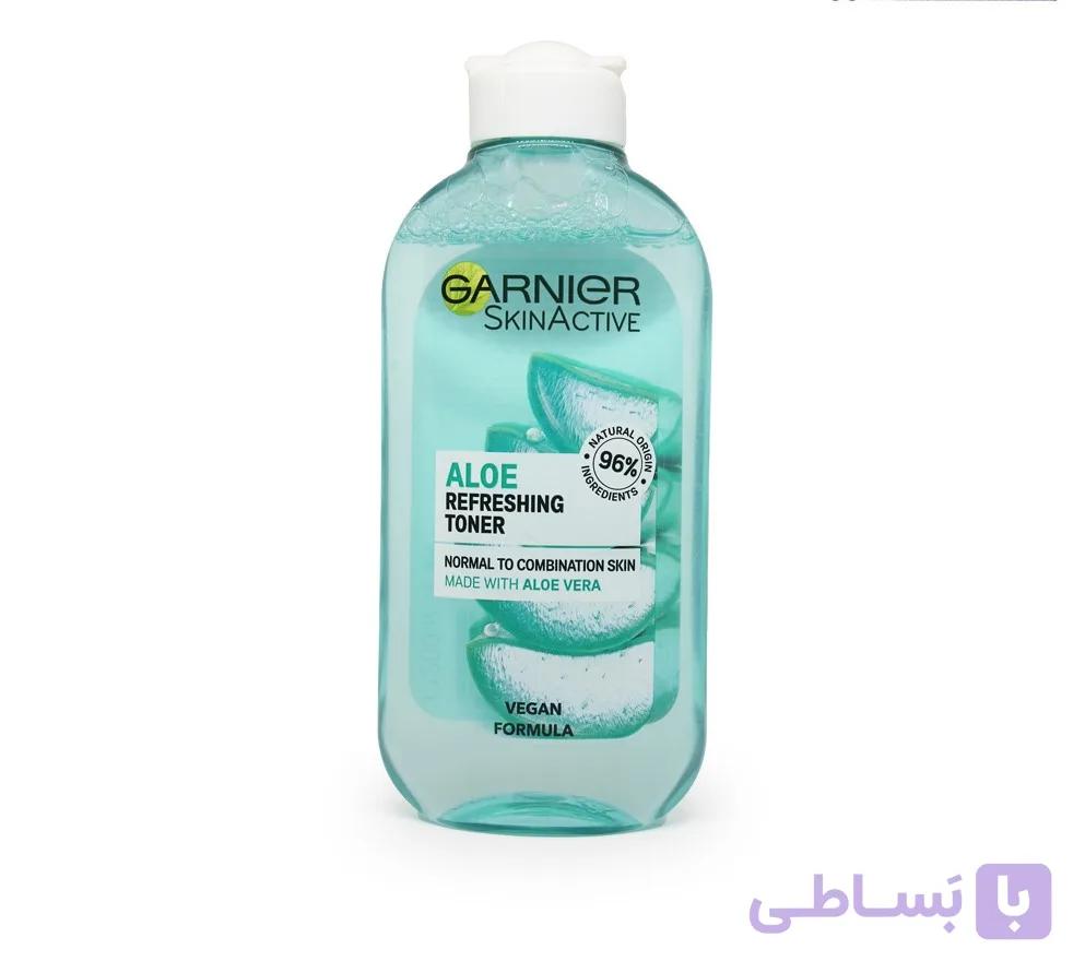 تونر آلوئه ورا گارنیر | آبرسان و متعادل‌کننده پوست