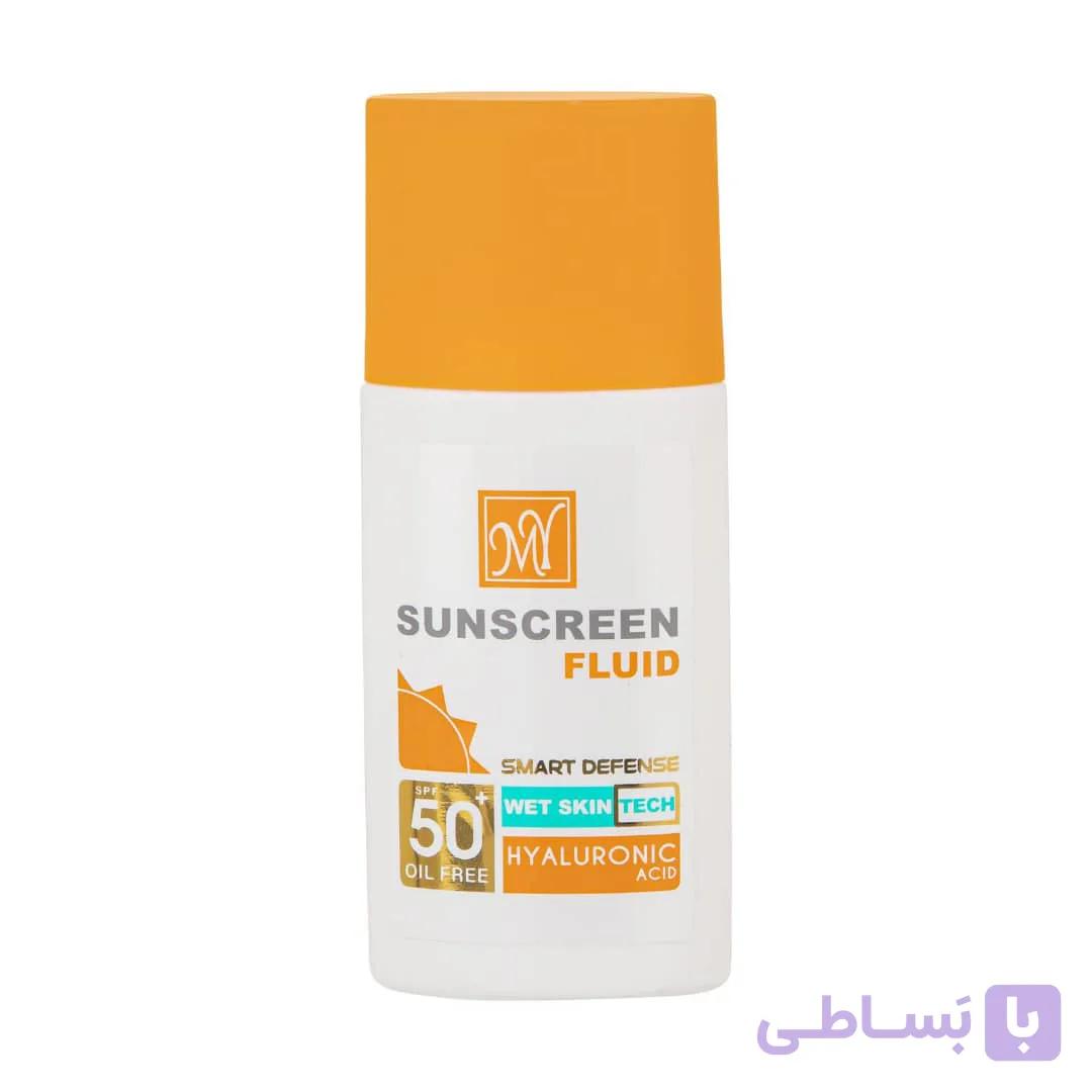 ضد آفتاب فلوئیدی مای بی‌رنگ SPF50 | محافظت بالا با بافت سبک و بدون رد سفید — تصویر 1