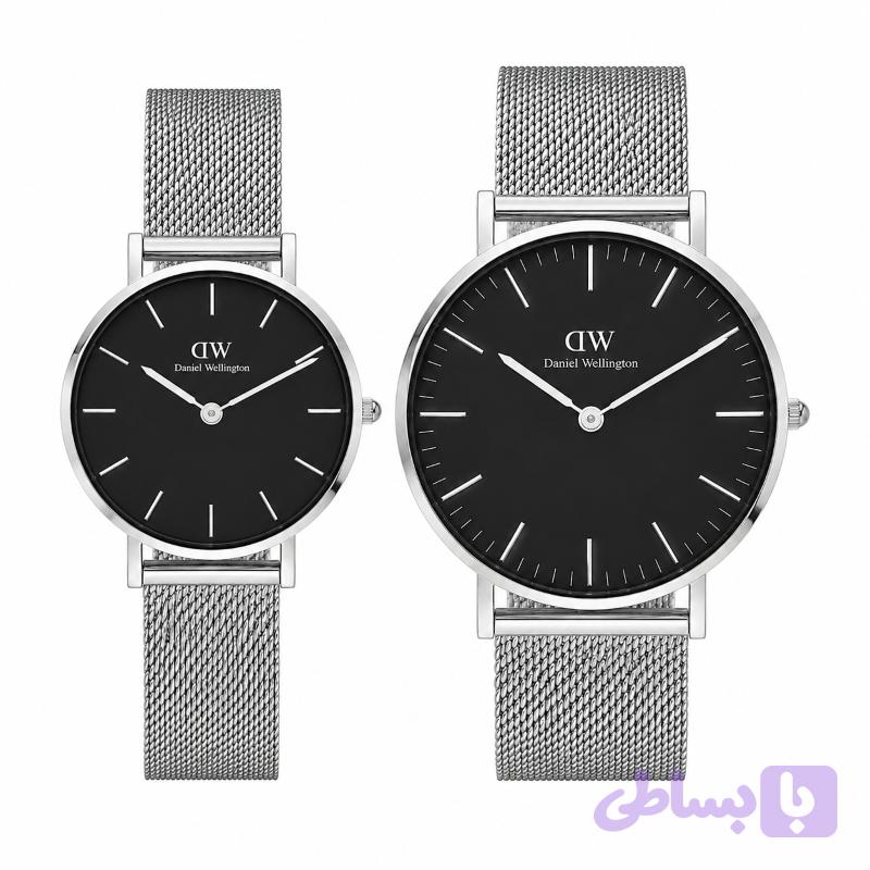 ساعت دنیل ولینگتون ست مردانه و زنانه DANIEL WELLINGTON - 34572 - تیپ ساعت
