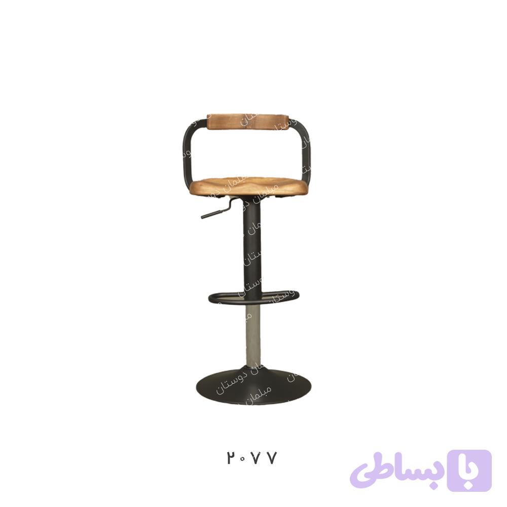 صندلی اپن جکدار مدل رز چوبی — تصویر 1