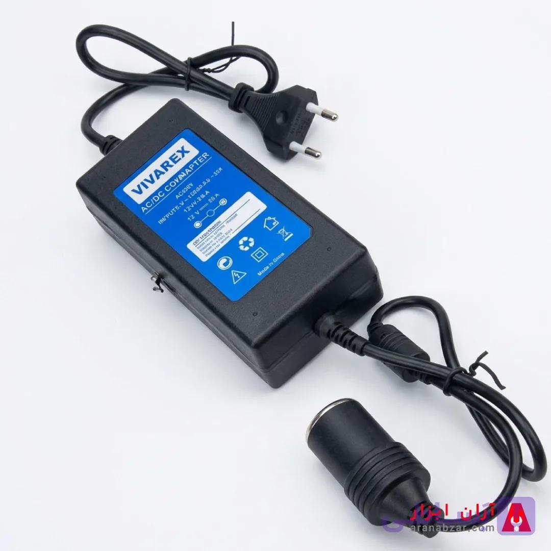 مبدل برق ۲۲۰ ولت به ۱۲ ولت خودرو ۱۵ آمپر TRANS 220TO12 — تصویر 1