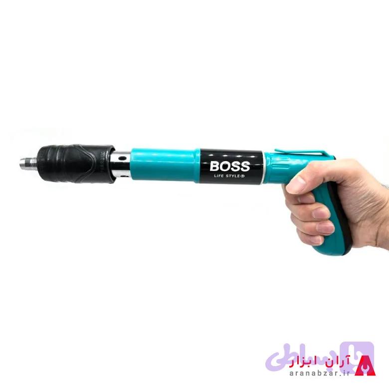 میخ کوب تفنگی باس کد KJ77 + ارسال پست یا تیپاکس — تصویر 1
