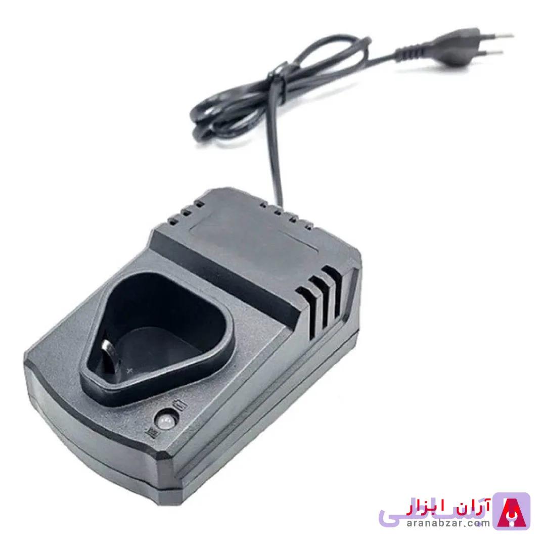 شارژر باتری دریل شارژی مدل سه ضلعی کد 18 ولت
