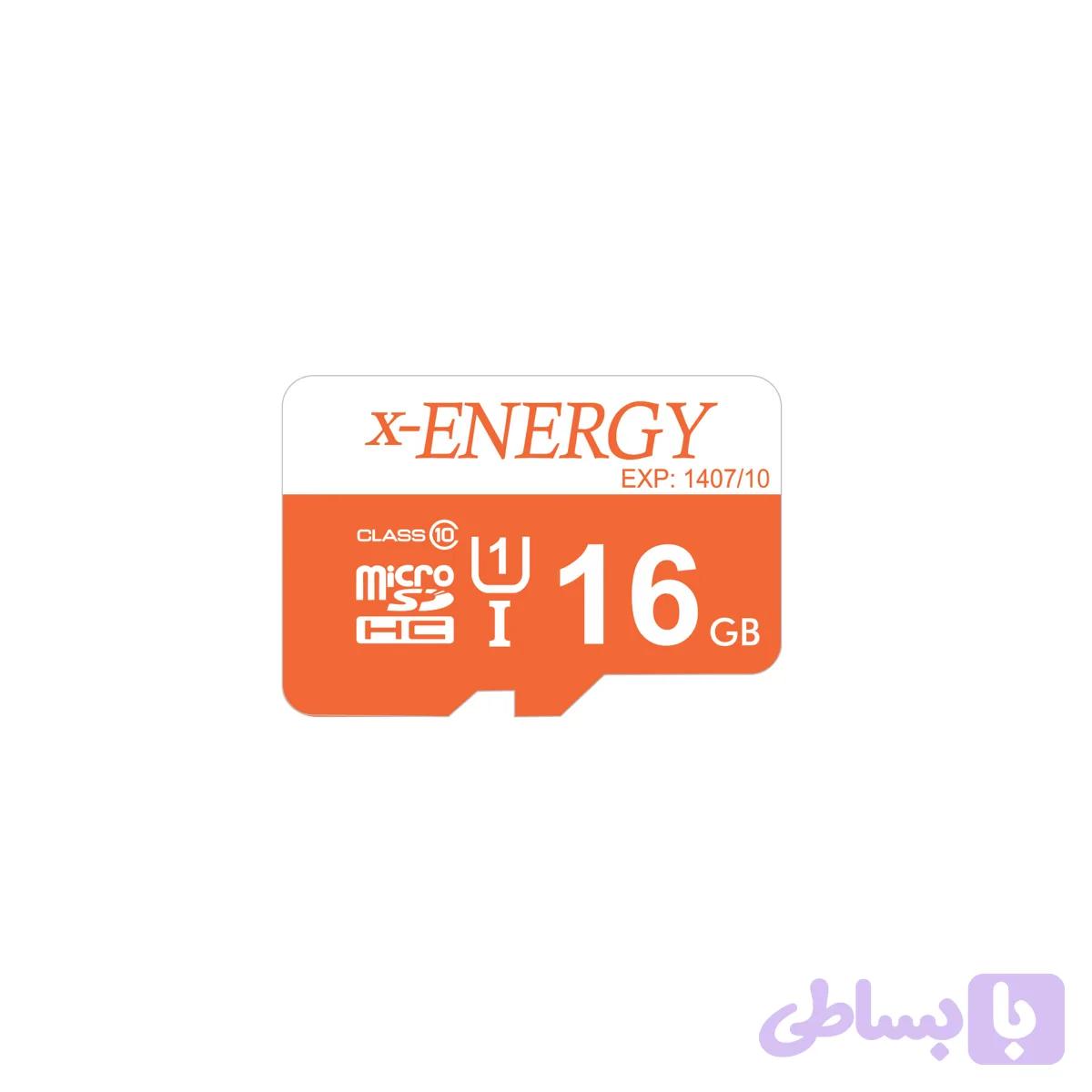 کارت حافظه MICROSD HC ایکس انرژی مدل 533X کلاس 10 استاندارد UHS-I سرعت 100MBps ظرفیت 16 گیگابایت — تصویر 1