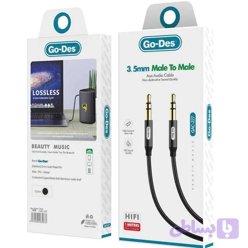 کابل AUX Go-Des مدل GAC-215