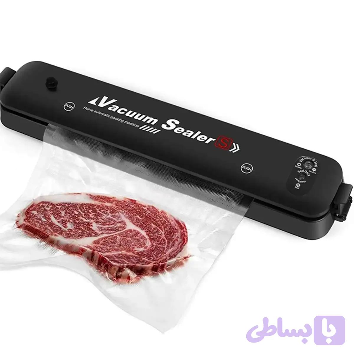 دستگاه وکیوم و پلمپ خانگی مدل برقی Vacuum Sealer Z Home Food — تصویر 1
