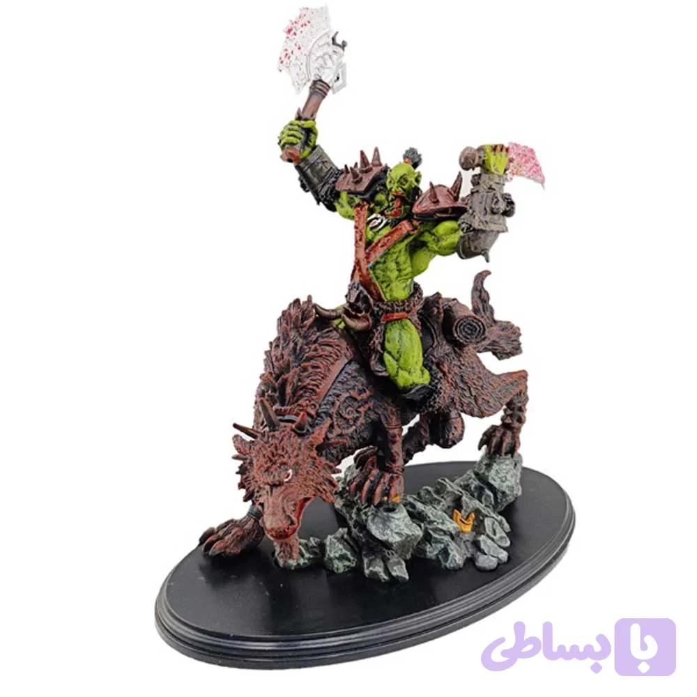 اکشن فیگور وارکرافت گرگ سوار WarCraft Riding Wolf کد 29506 — تصویر 1