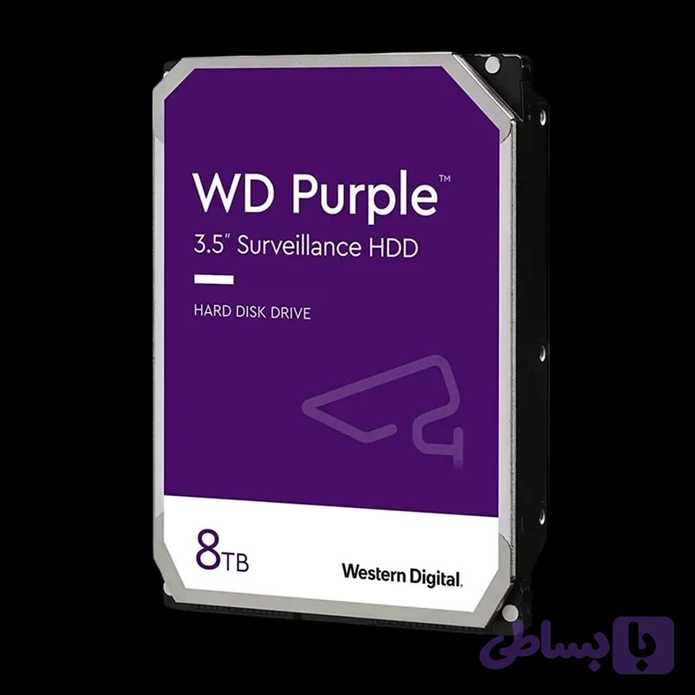 هارد اینترنال وسترن دیجیتال WD Purple 8TB WD84PURZ (اصلی)WD Purple 8TB WD84PURZ