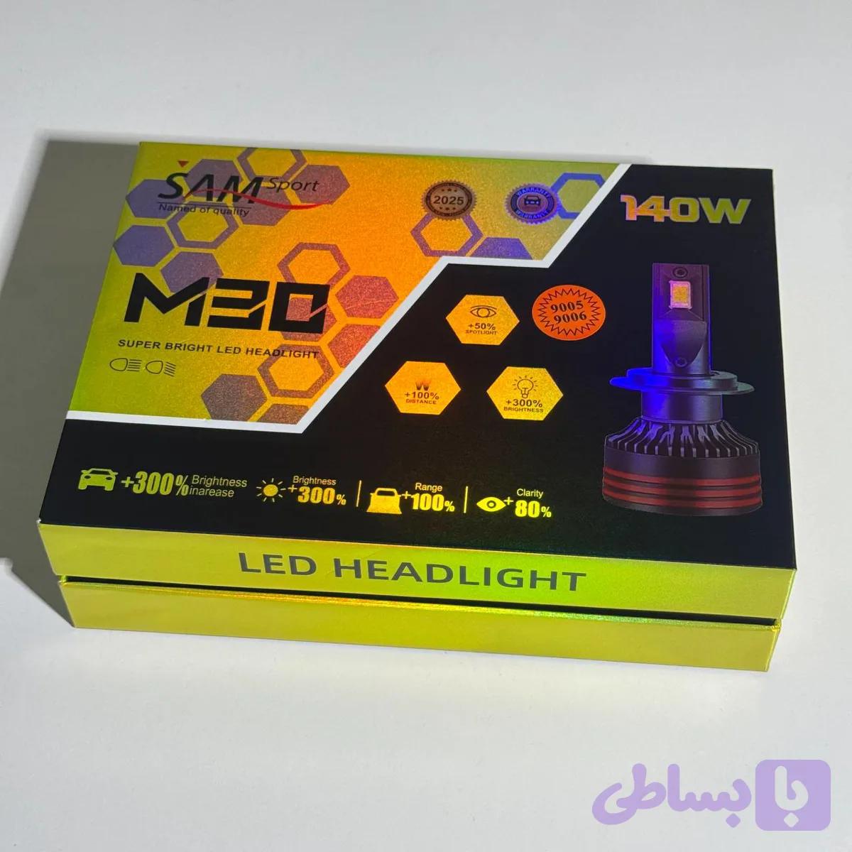 هدلایت سام M30 نور سفید 6500 کلوین — تصویر 1