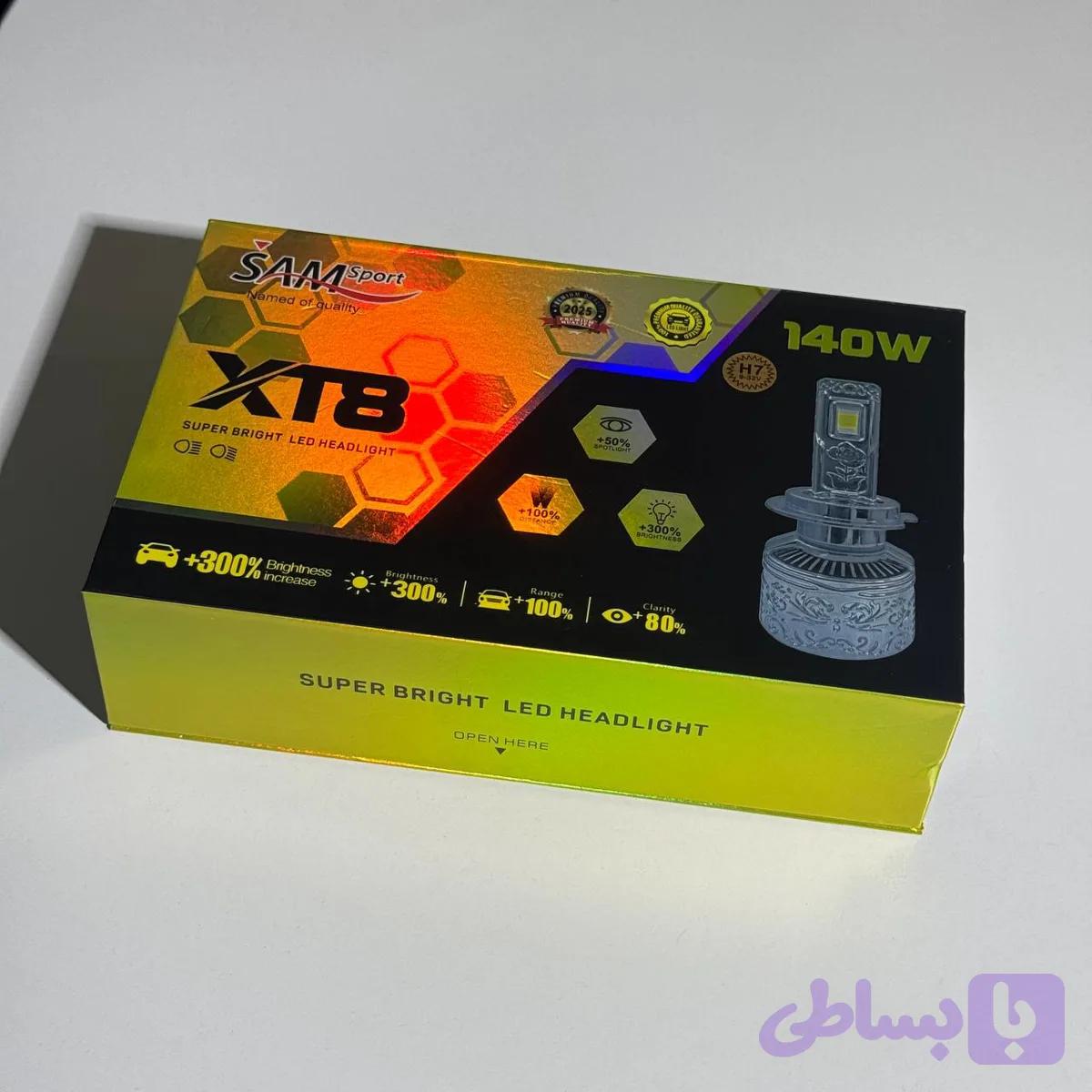 هدلایت xt8 سام اسپرت پایه H7 | 140 — تصویر 1